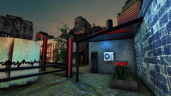 Общий вид на игровую локацию