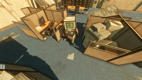 Общий вид на игровую локацию