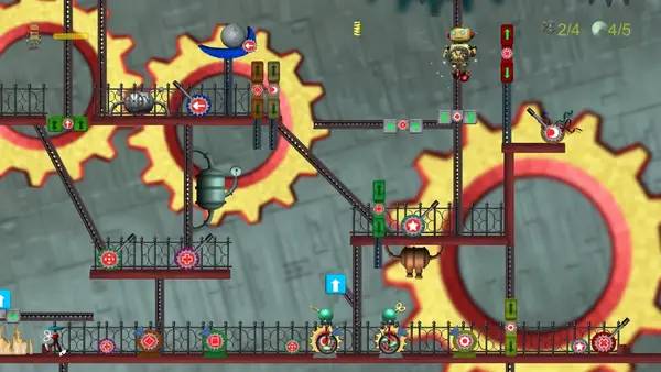 Общий вид на игровую локацию