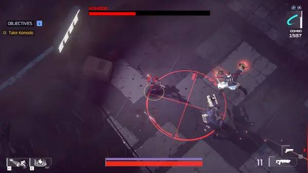 Общий вид на игровую локацию