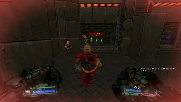 Общий вид на игровую локацию