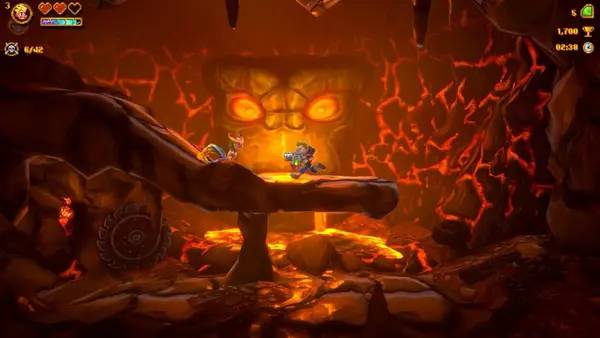 Общий вид на игровую локацию