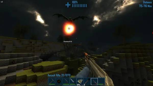 Общий вид на игровую локацию