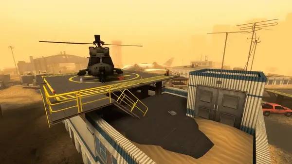 Общий вид на игровую локацию