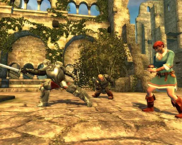 Общий вид на игровую локацию