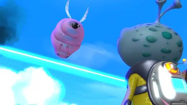 Общий вид на игровую локацию