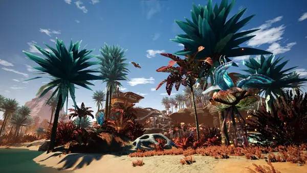 Общий вид на игровую локацию