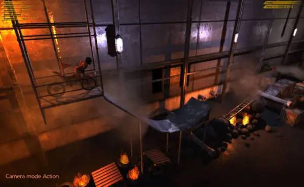 Общий вид на игровую локацию