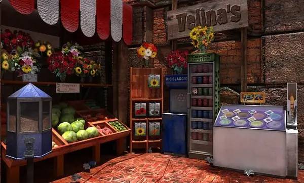 Общий вид на игровую локацию