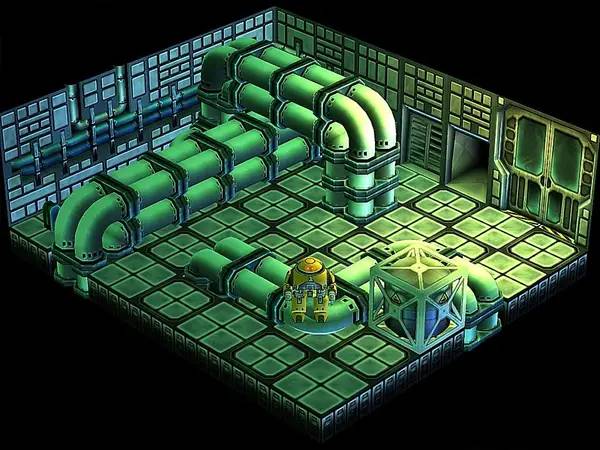 Общий вид на игровую локацию