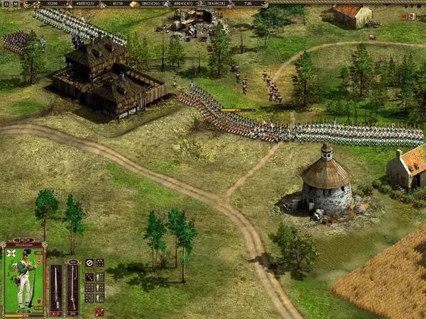 Общий вид на игровую локацию