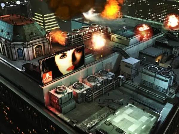 Общий вид на игровую локацию