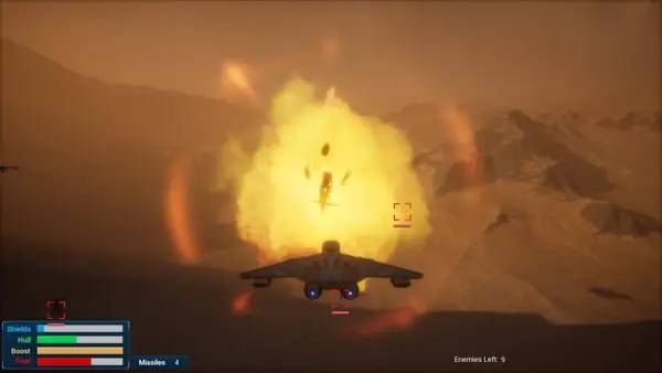 Общий вид на игровую локацию