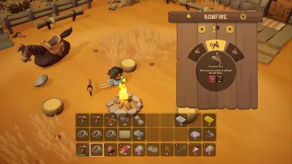 Общий вид на игровую локацию