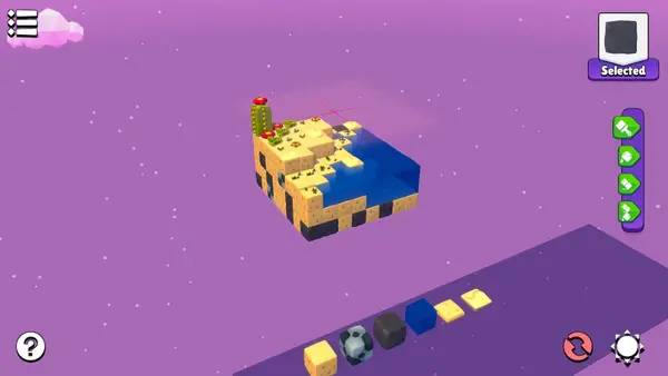 Общий вид на игровую локацию