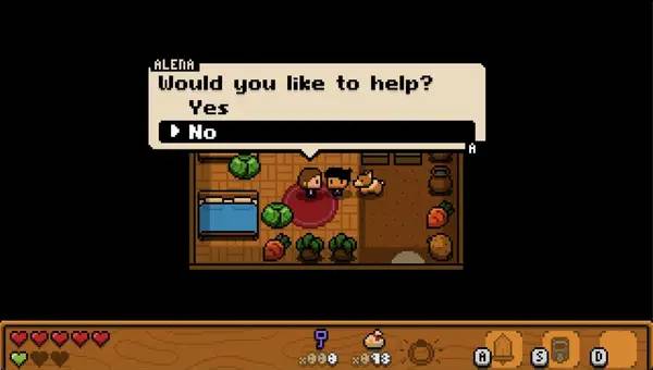 Общий вид на игровую локацию