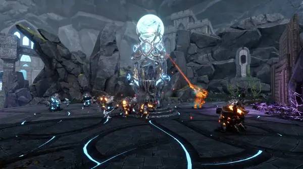 Общий вид на игровую локацию