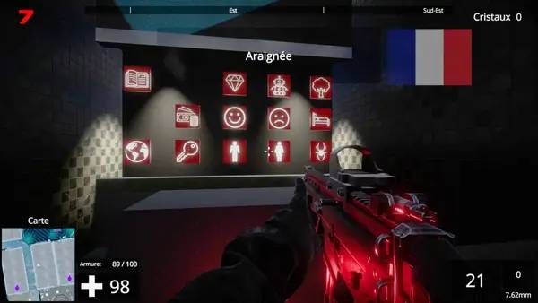 Общий вид на игровую локацию