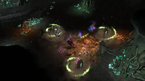 Общий вид на игровую локацию