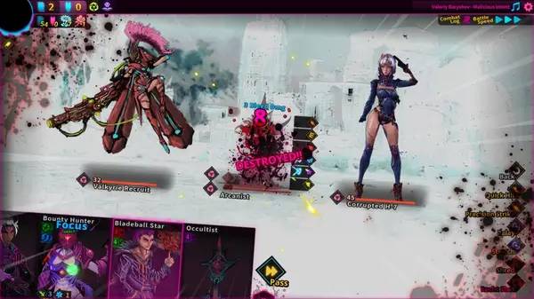 Общий вид на игровую локацию