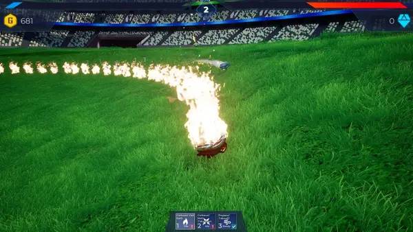 Общий вид на игровую локацию