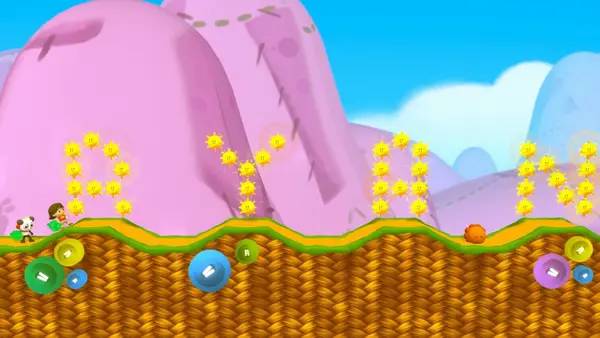 Общий вид на игровую локацию