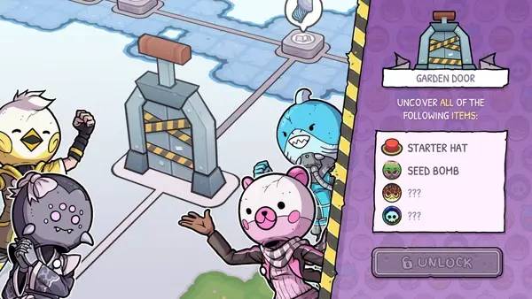 Общий вид на игровую локацию