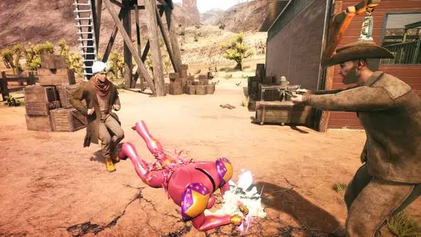 Общий вид на игровую локацию