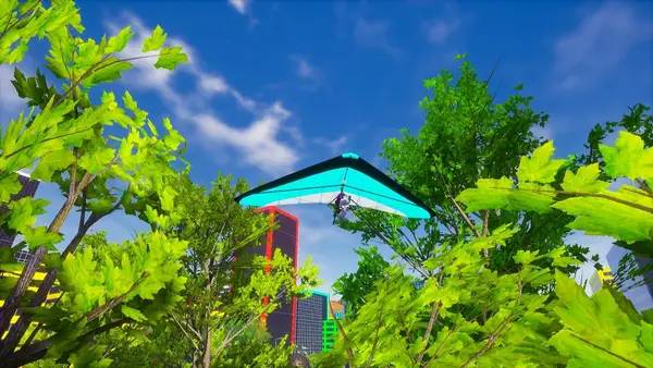 Общий вид на игровую локацию