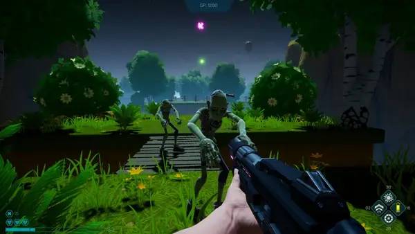 Общий вид на игровую локацию