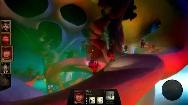 Общий вид на игровую локацию