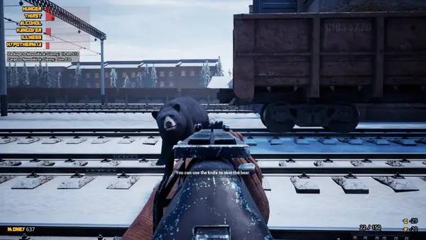 Общий вид на игровую локацию