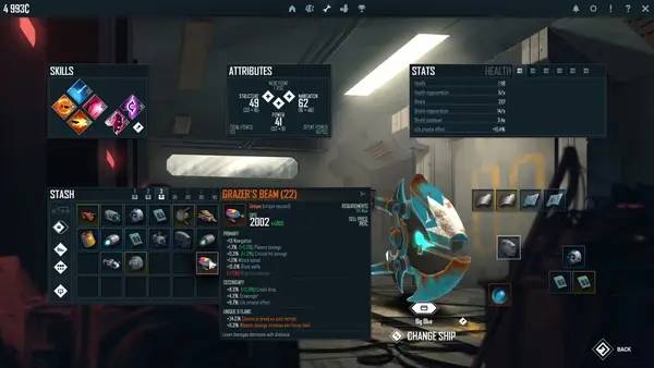 Общий вид на игровую локацию