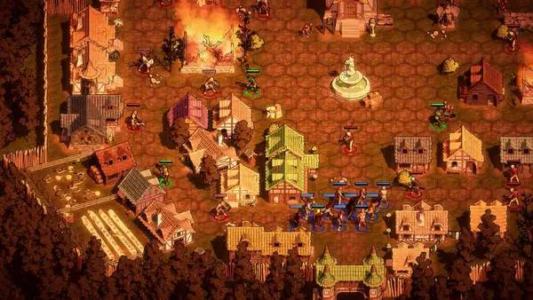 Общий вид на игровую локацию