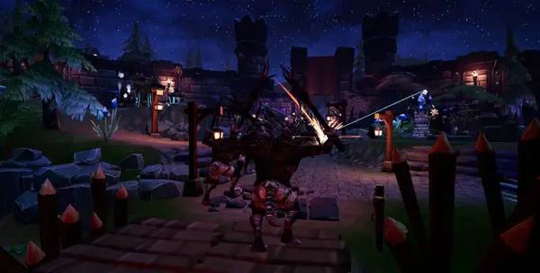 Общий вид на игровую локацию