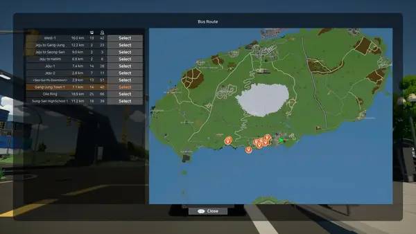 Общий вид на игровую локацию