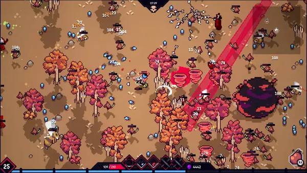 Общий вид на игровую локацию