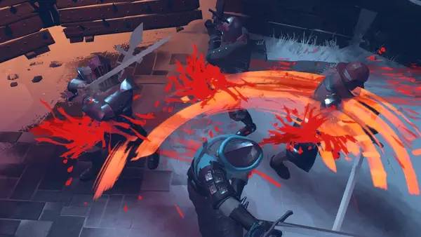 Общий вид на игровую локацию