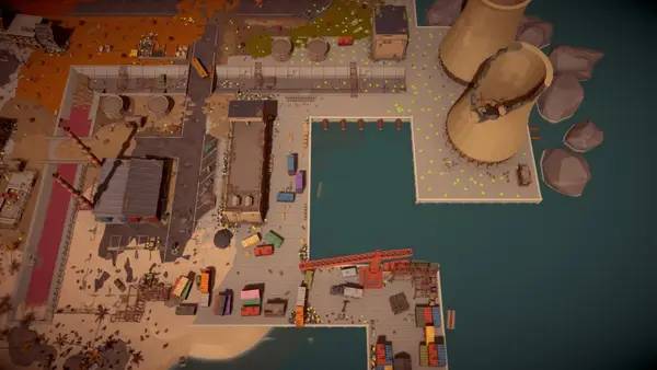 Общий вид на игровую локацию