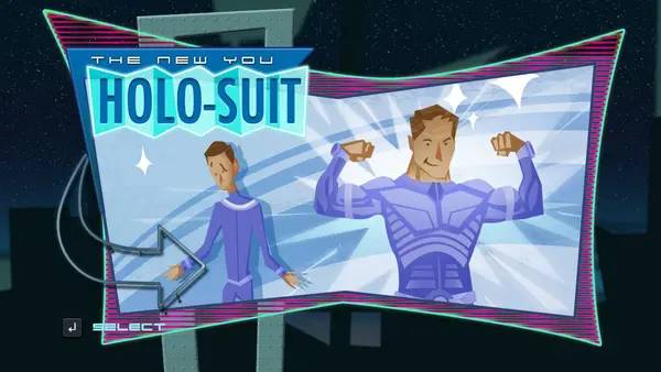 Общий вид на игровую локацию