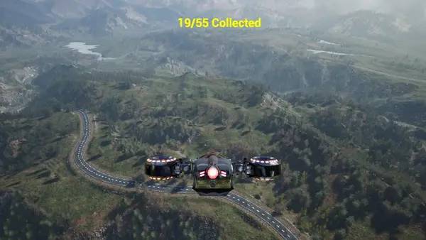 Общий вид на игровую локацию