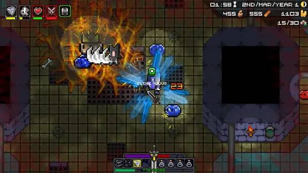 Общий вид на игровую локацию