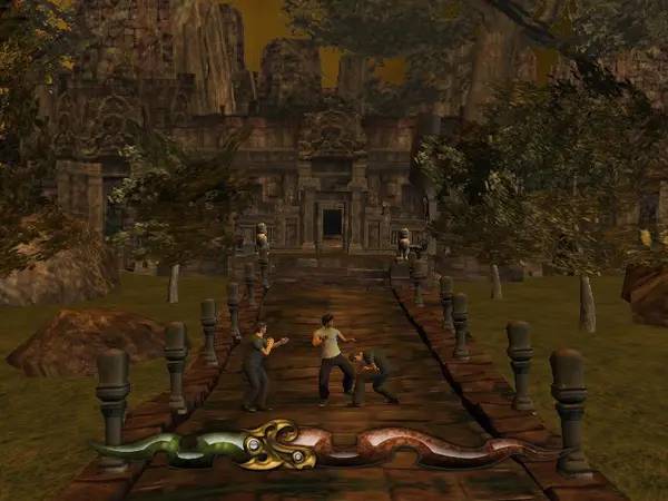 Общий вид на игровую локацию