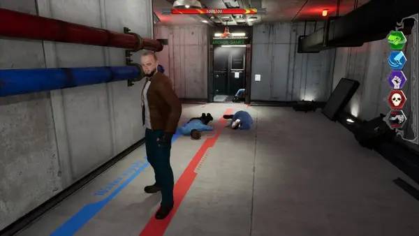 Общий вид на игровую локацию