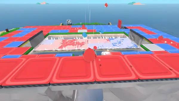 Общий вид на игровую локацию