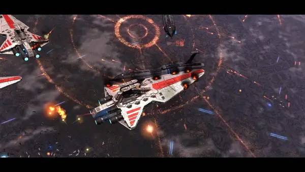 Общий вид на игровую локацию