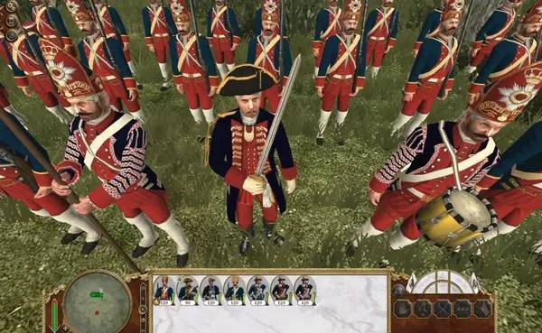 Общий вид на игровую локацию