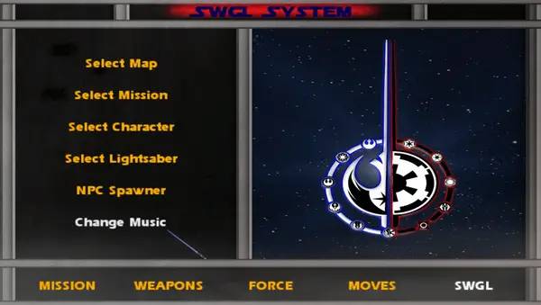 Общий вид на игровую локацию