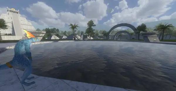 Общий вид на игровую локацию