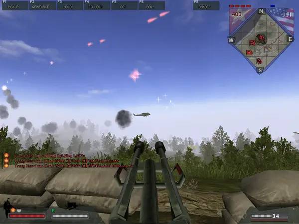 Общий вид на игровую локацию